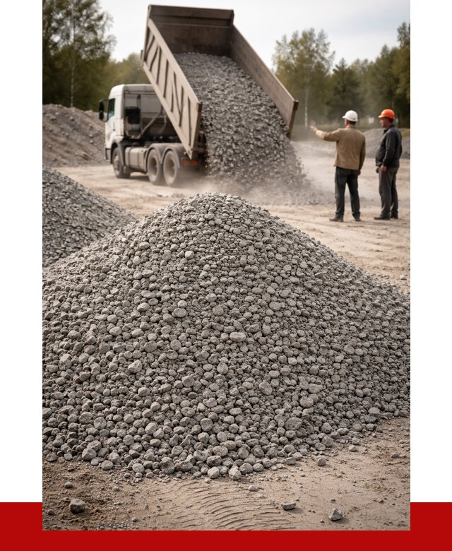 Гранитный щебень фракция 0-5 в Лобне от 2995 руб ПРОНЕРУДЛбн