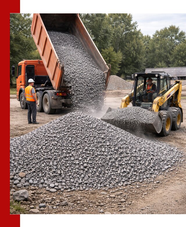 Купить гранитный щебень фракции 5–10 в Лобне с доставкой