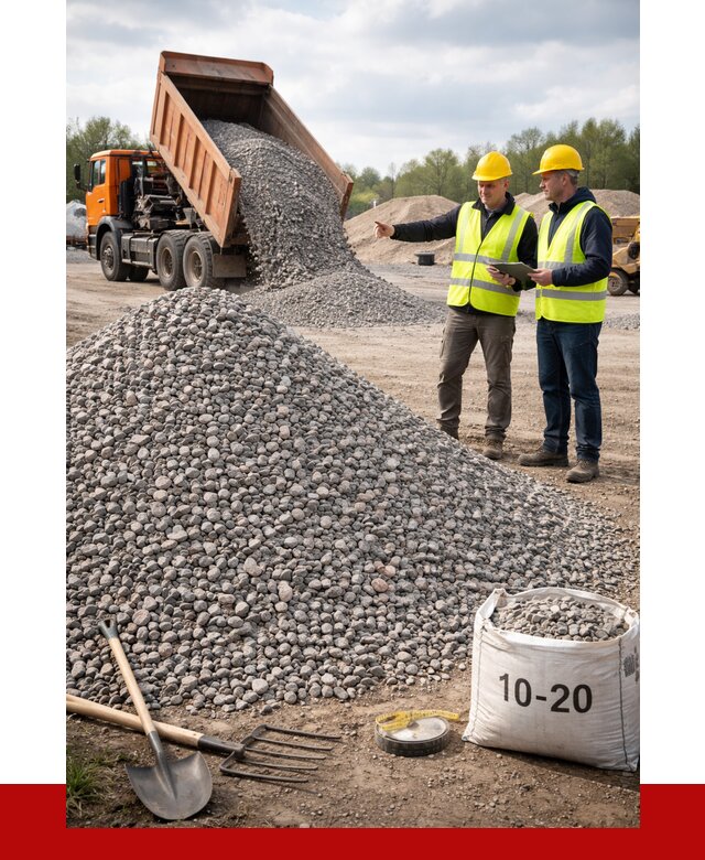 Гранитный щебень фракция 10-20 в Лобне от 4337 руб.|ПРОНЕРУДЛбн