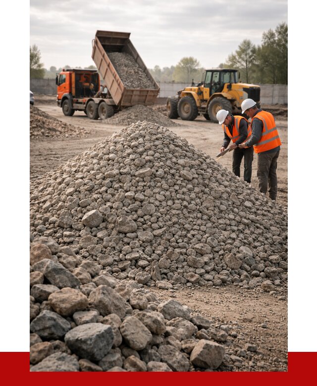 Гранитный щебень фракция 40-70 в Лобне от 2582 руб ПРОНЕРУДЛбн