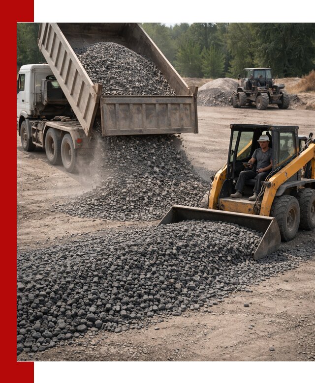 Гранитный щебень фракция 40-70 с доставкой в Лобне