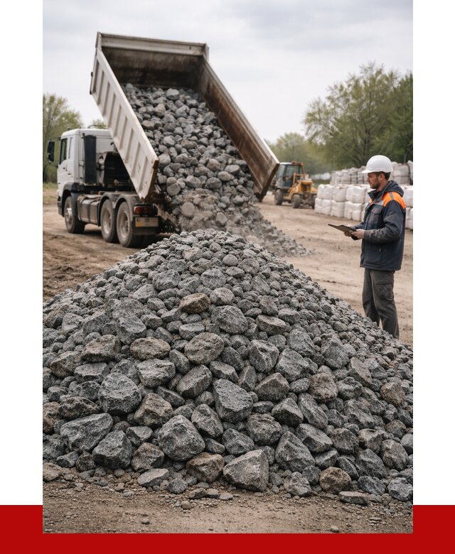 Гранитный щебень фракция 100-200 в Лобне от 4337 р. ПРОНЕРУДЛбн