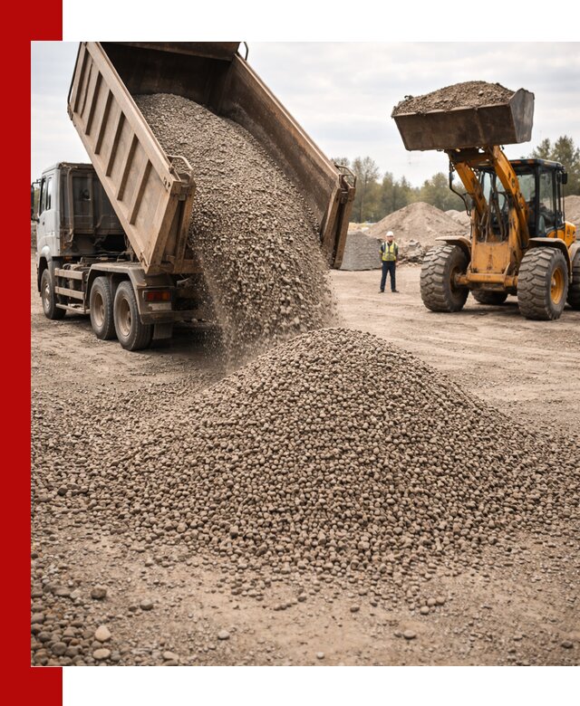 Гравийный щебень фракция 3–10 с доставкой в Лобне