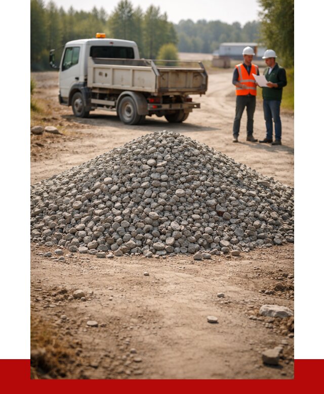 Гравийный щебень фракция 20-40 в Лобне от 1239 р. | ПРОНЕРУДЛбн