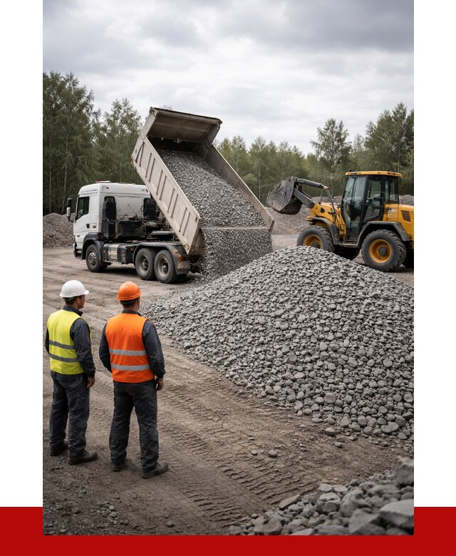 Гравийный щебень фракция 40-70 в Лобне от 9810р | ПРОНЕРУДЛбн