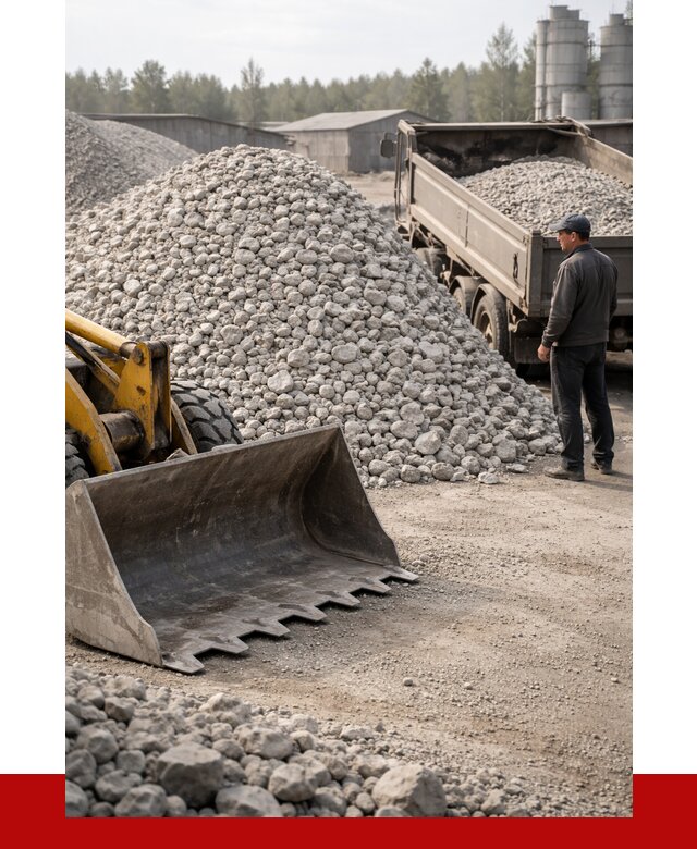 Известняковый щебень фракция 40-70 в Лобне от 4337 р. | ПРОНЕРУДЛбн