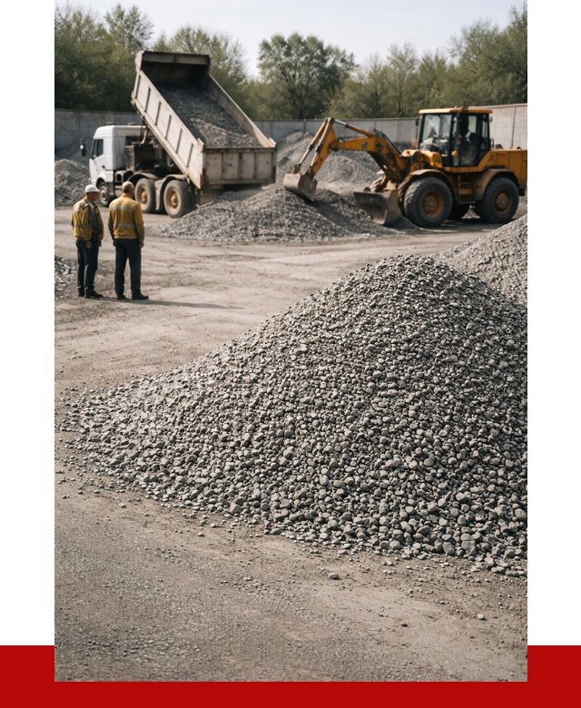 Вторичный щебень фр. 5-20 в Лобне от 1652 р. - ПРОНЕРУДЛбн