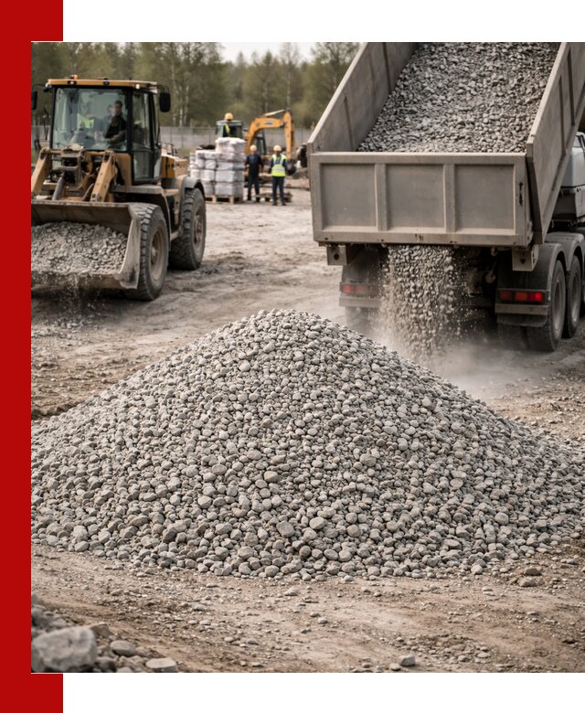 Вторичный щебень фракции 5-20 в Лобне — доставка и продажа крупнотоннажно