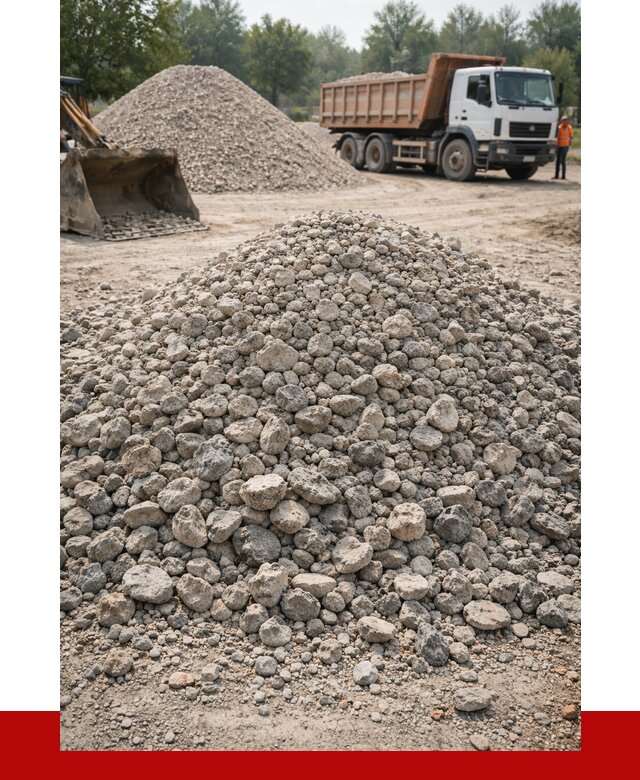 Вторичный щебень фракция 20-40 в Лобне от 2272 р ПРОНЕРУДЛбн