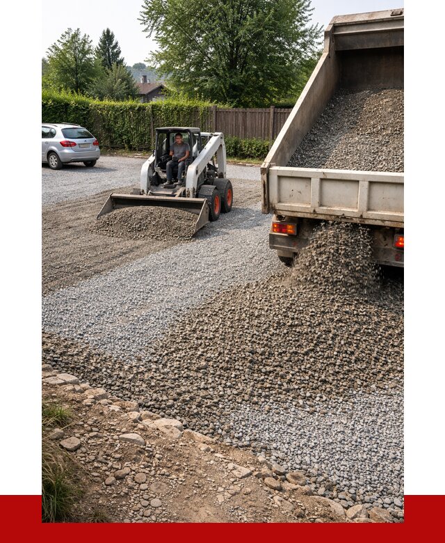 Щебень для парковки в Лобне с доставкой от 1239 р.| ПРОНЕРУДЛбн