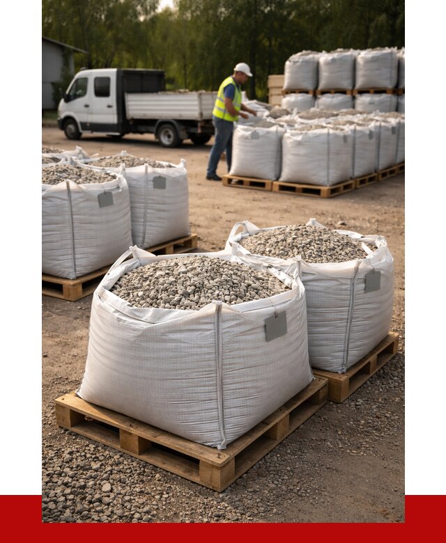 Щебень в мешках с доставкой в Лобне от 4337 р. | ПРОНЕРУДЛбн