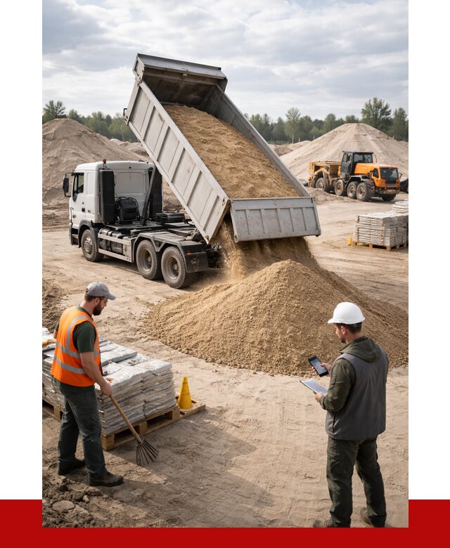 Карьерный песок с доставкой в Лобне от 3717 р. ПРОНЕРУДЛбн