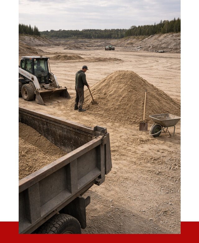 Карьерный песок среднезернистый в Лобне, от 2272 р. ПРОНЕРУДЛбн