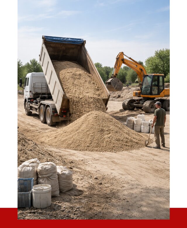 Купить речной песок в Лобне от 1239 р. за куб | ПРОНЕРУДЛбн