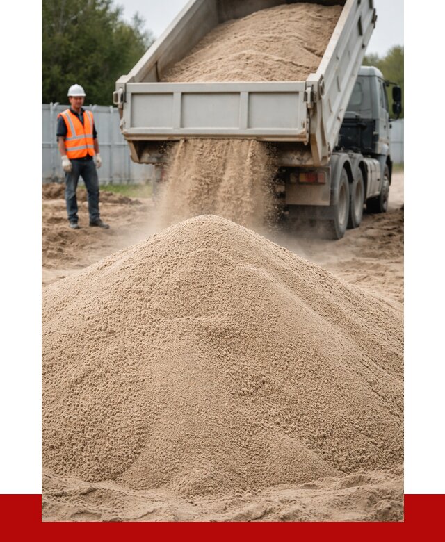Купить сеяный песок с доставкой в Лобне от 2272 р ПРОНЕРУДЛбн