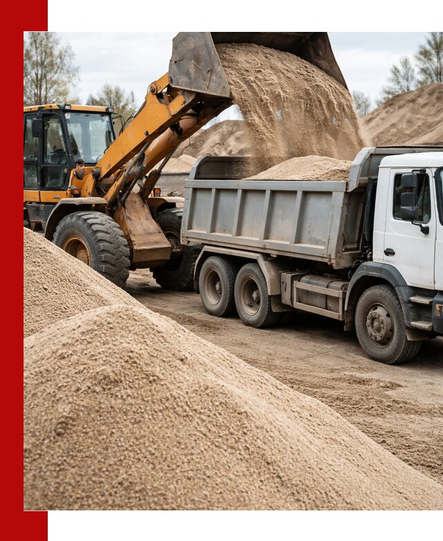 Доставка сеяного песка в Лобне оптом и в розницу