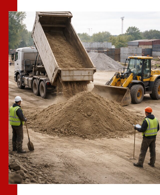 Доставка и продажа пескогрунта оптом и в розницу в Лобне