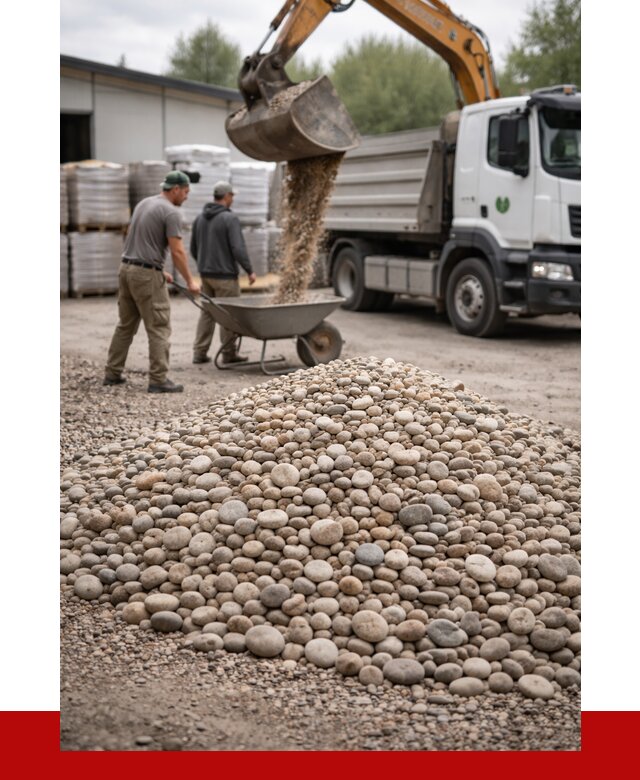 Галька декоративная в Лобне от 3304 р. за куб | ПРОНЕРУДЛбн