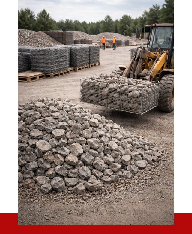 Камень для габионов фракция 70-150 в Лобне от 4337 р. | ПРОНЕРУДЛбн