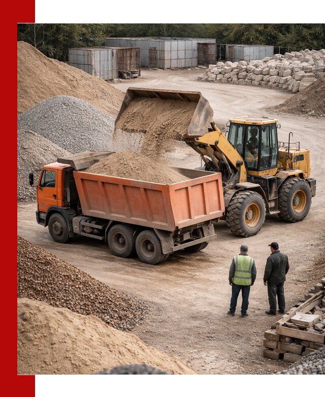 Доставка сыпучих смесей и смесей для стройки в Лобне