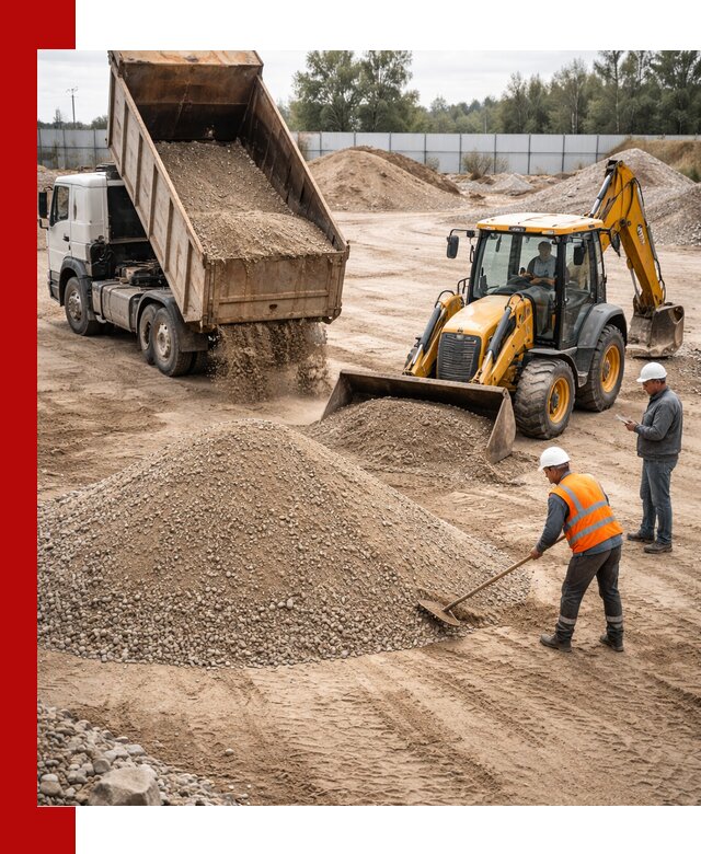 Поставка и доставка ПГС С4 в мешках и самосвалах в Лобне