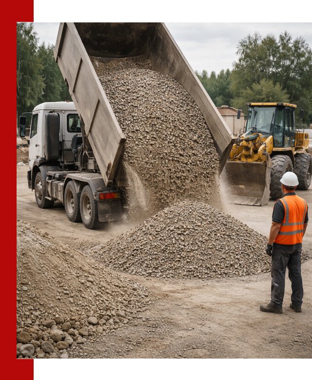 Доставка щпс в Лобне — щебеночно-песчаная смесь под заборы и дорожки