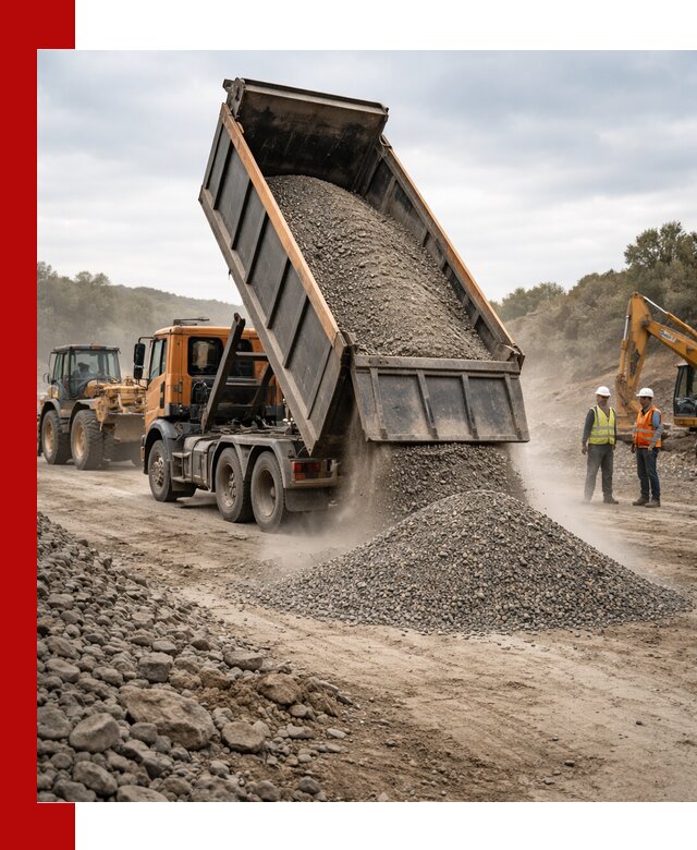 Щебёночно-песчаная смесь ЩПС С1 с доставкой в Лобне