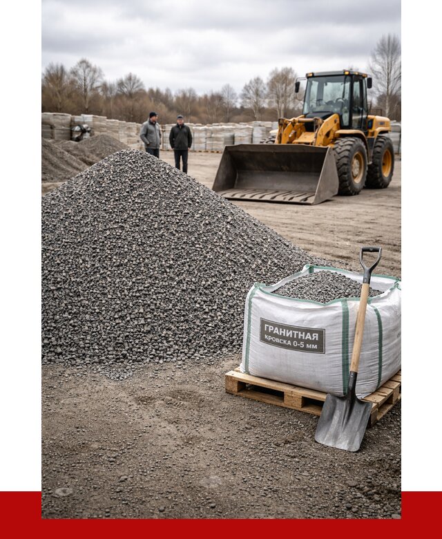 Купить гранитную крошку в Лобне от 4956 р. с доставкой | ПРОНЕРУДЛбн