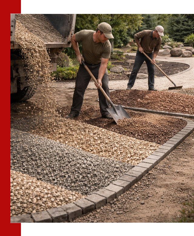 Декоративная крошка для ландшафта в Лобне — продажа и доставка