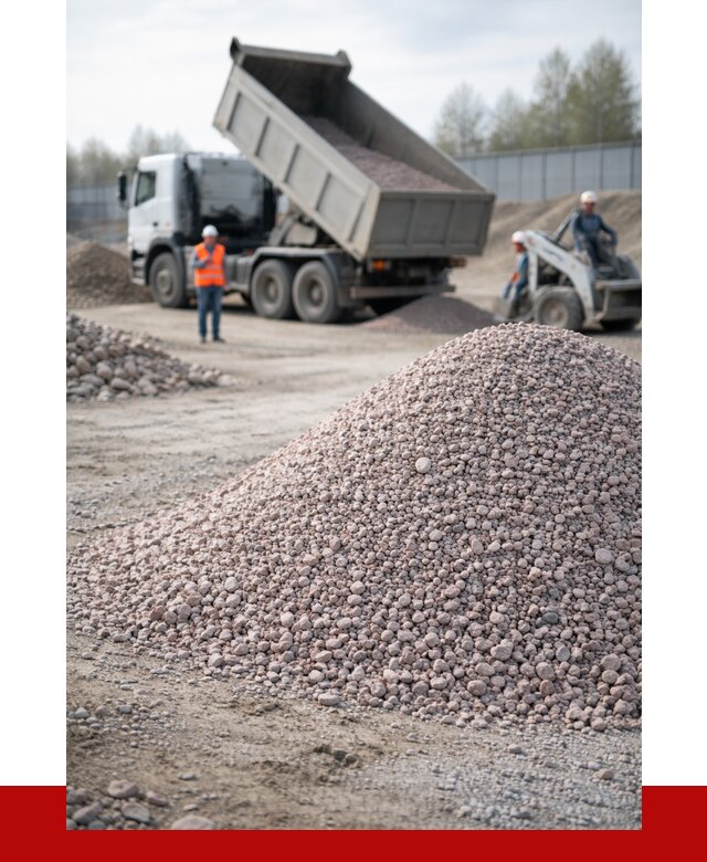 Крошка розовый гранит в Лобне с доставкой от 4750 р. | ПРОНЕРУДЛбн