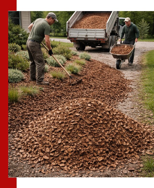 Крошка для мульчирования с доставкой в Лобне