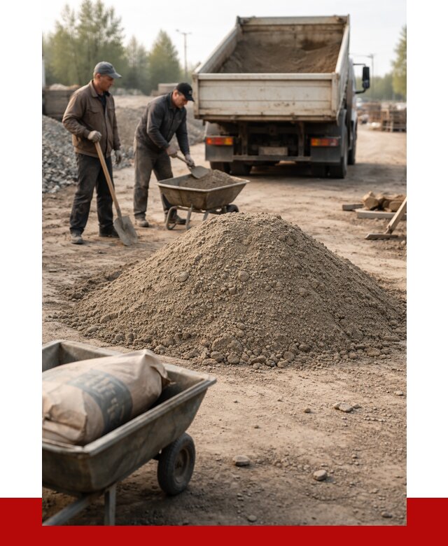 Цементно-песчаная смесь М150 в Лобне от 4853 р. | ПРОНЕРУДЛбн