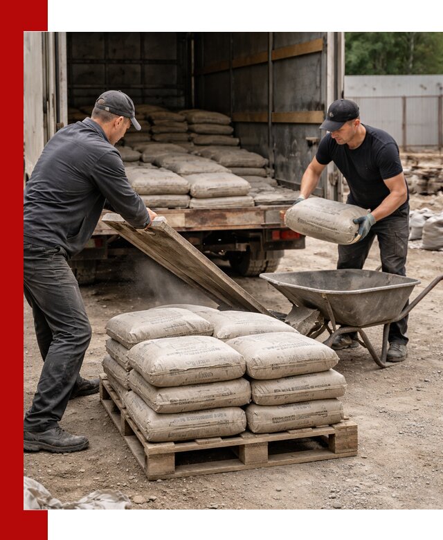 Пескобетон М300 с доставкой в Лобне по выгодной цене