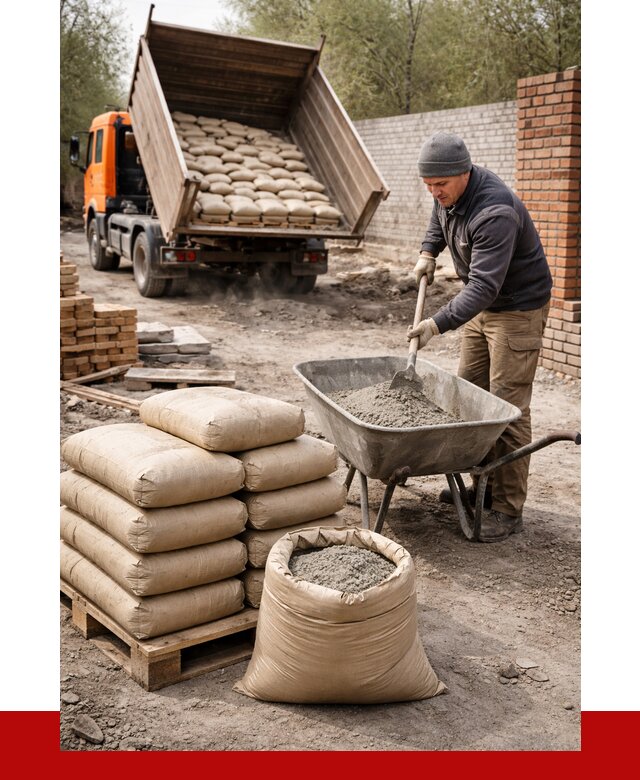 Купить сухую смесь для кладки в Лобне от 1239 р. | ПРОНЕРУДЛбн