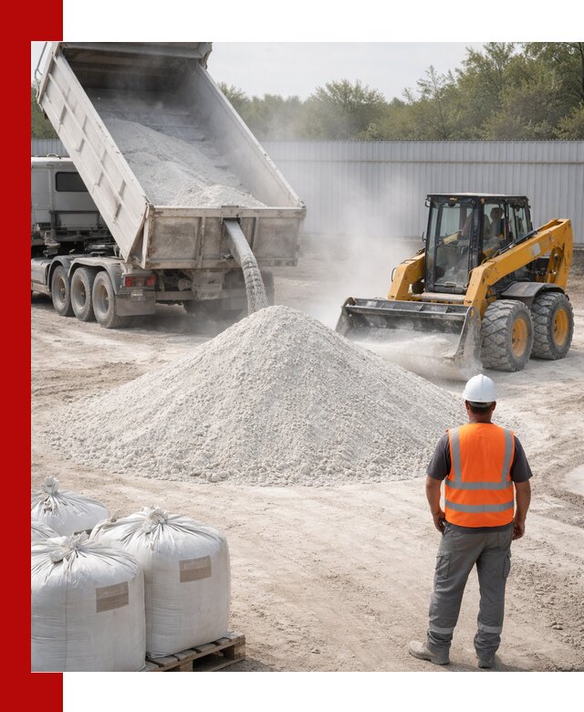 Доставка и продажа известняковой муки в Лобне