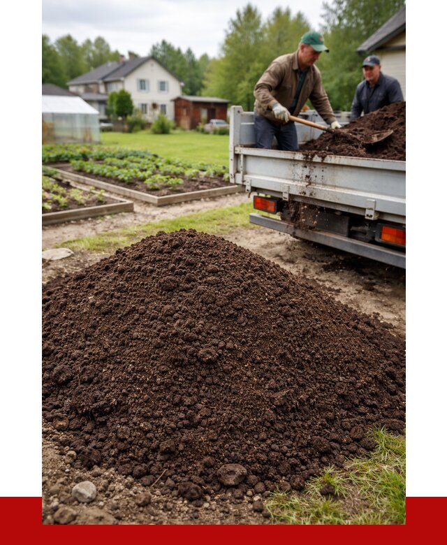 Плодородный грунт в Лобне с доставкой от 4337 р. | ПРОНЕРУДЛбн