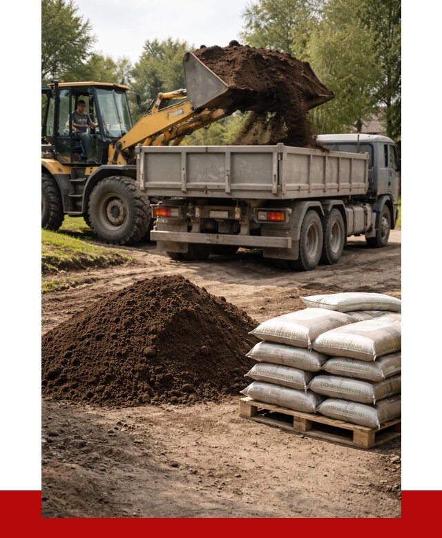 Почвогрунт в Лобне с доставкой от 3304 р. за куб | ПРОНЕРУДЛбн