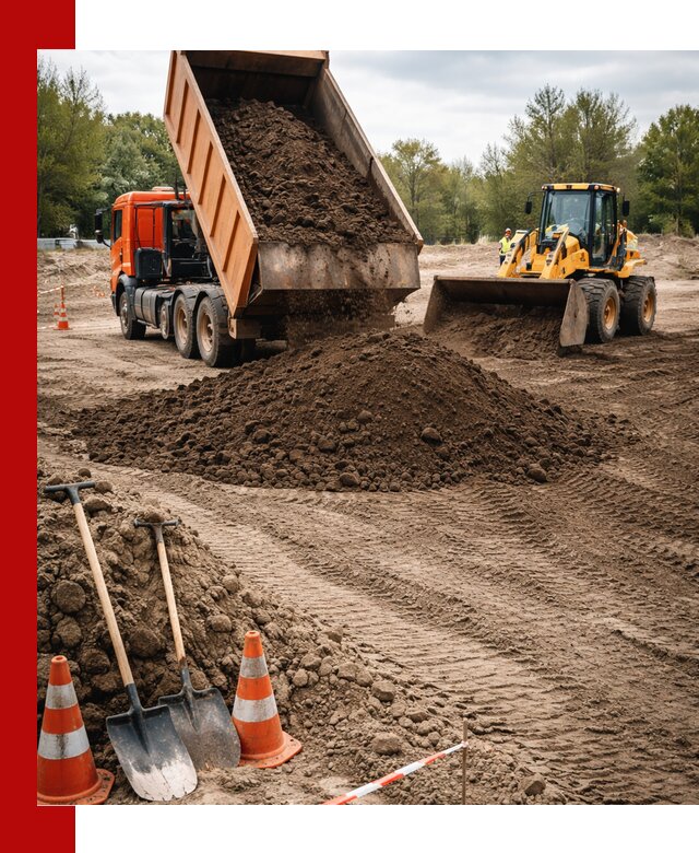 Поставка и доставка планировочного грунта в Лобне