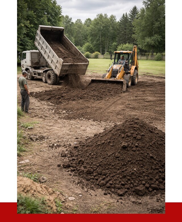 Грунт для выравнивания участка в Лобне от 1239 р. | ПРОНЕРУДЛбн