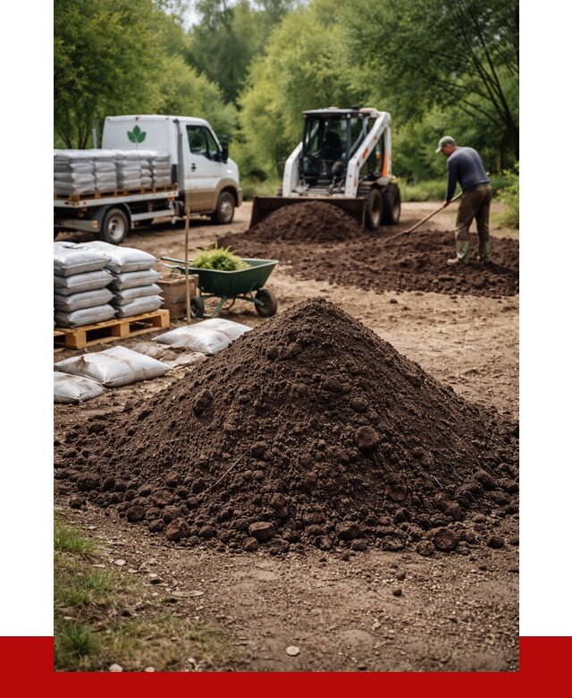 Грунт для озеленения с доставкой в Лобне от 1859 р. | ПРОНЕРУДЛбн