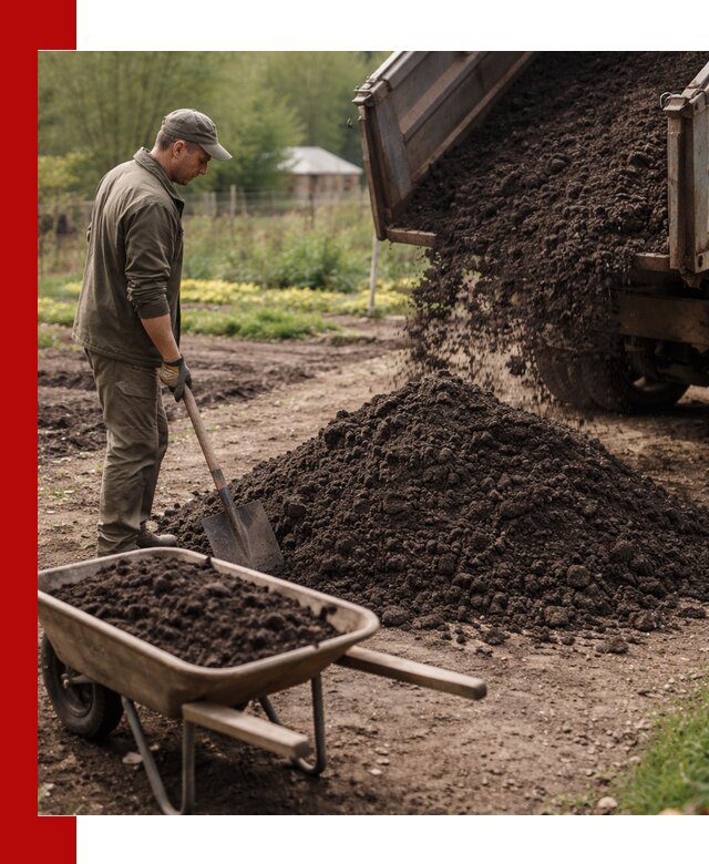 Доставка качественной земли для огорода в Лобне