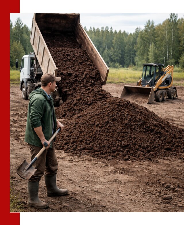 Купить верховой торф с доставкой в Лобне для садоводства и растений