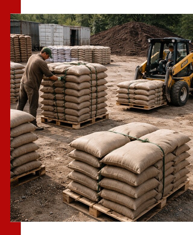 Доставка торфа в мешках по выгодным ценам в Лобне