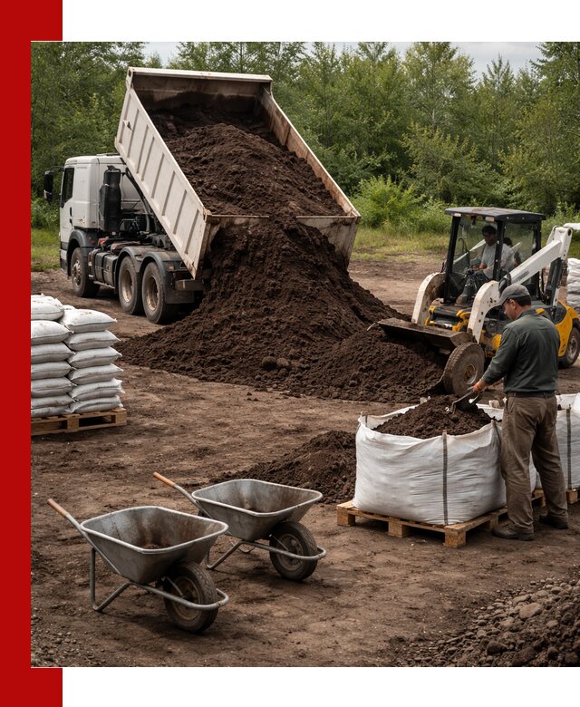 Доставка и продажа торфогрунта в Лобне оптом и в розницу