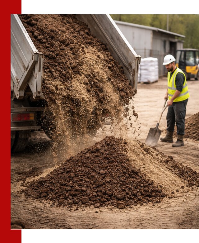 Доставка торфо-песчаной смеси в Лобне для строительства и озеленения
