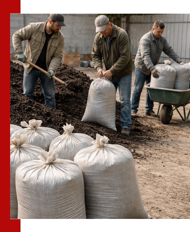 Купить чернозем в мешках с доставкой в Лобне