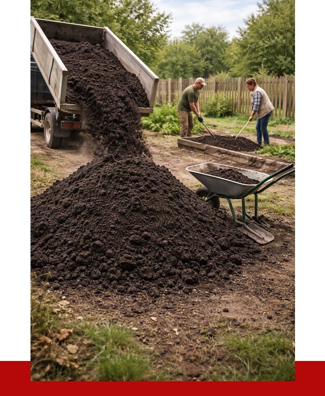 Купить чернозем для огорода в Лобне от 2582 р. | ПРОНЕРУДЛбн