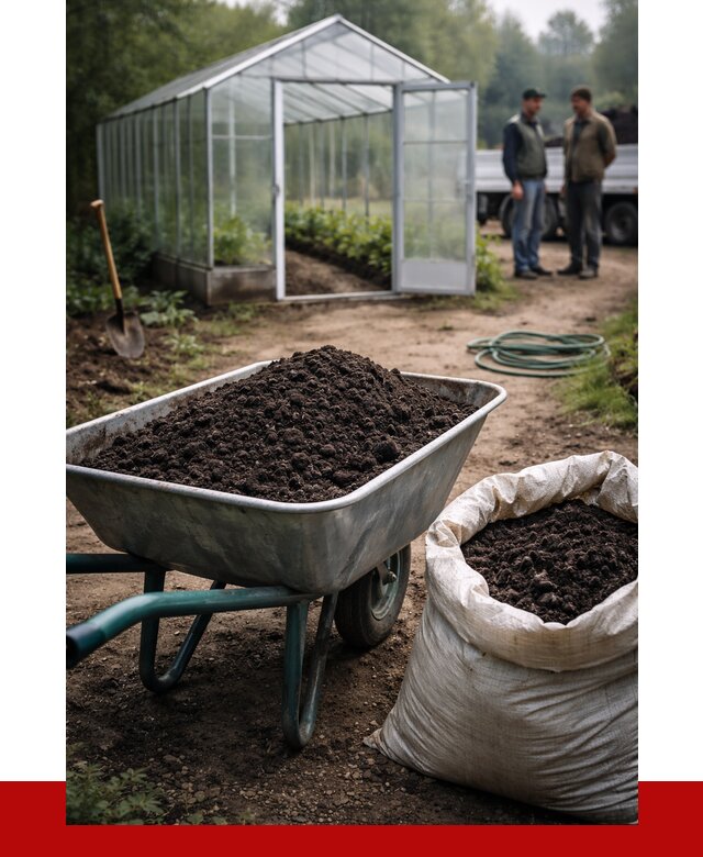 Чернозем для теплицы в Лобне с доставкой от 1549 р. | ПРОНЕРУДЛбн