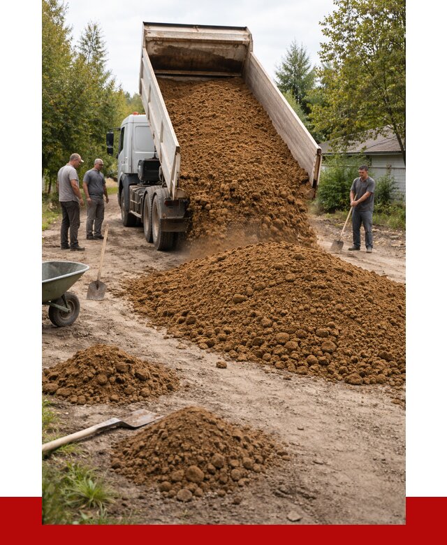 Купить суглинок с доставкой в Лобне от 2582 р. за куб | ПРОНЕРУДЛбн