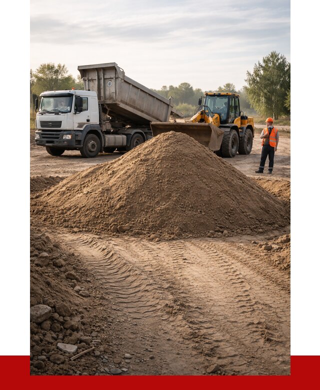 Купить песчаный грунт с доставкой в Лобне от 4337 р. | ПРОНЕРУДЛбн